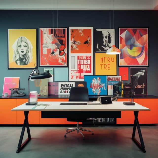 Office desk posters